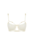Bordelle Signature Wireless Soft Mesh Cream Bondage Belle Bra - House Of Huntington
