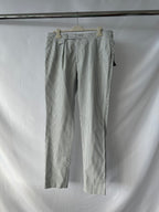 Ralph Lauren Polo Seersucker Trousers In Blue White Striped