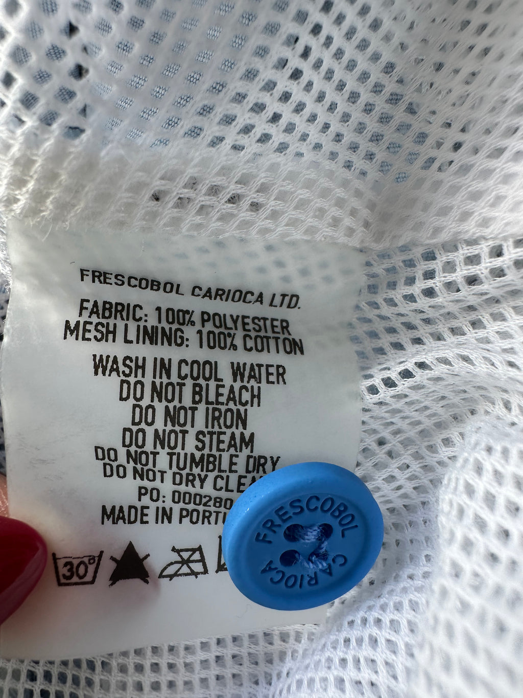 Frescobal Carioca Tailored Long Swim Shorts Trunks In Navy & Lemon