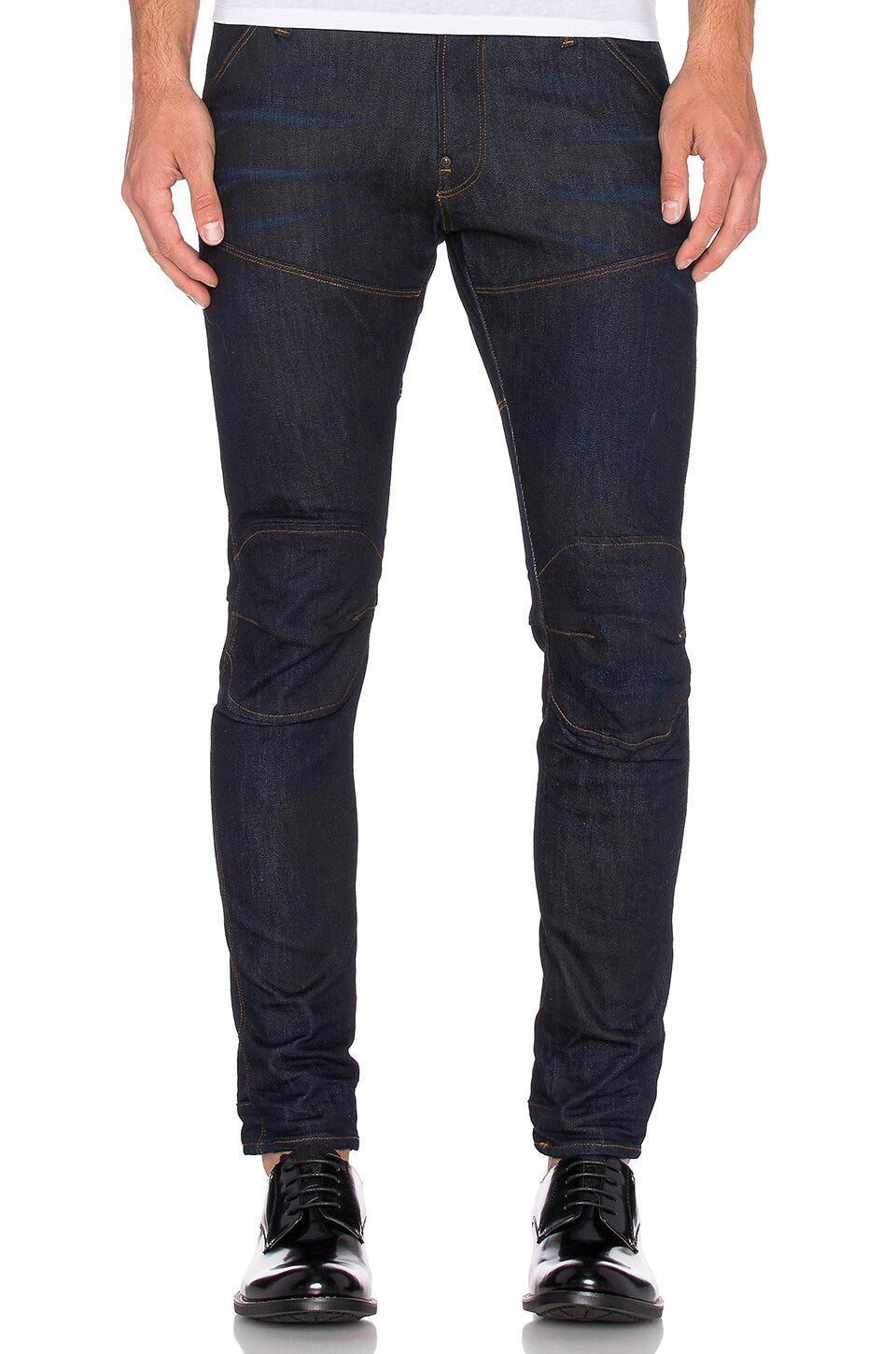 G-Star 5620 3D Super Slim Visor Dark Aged Jeans