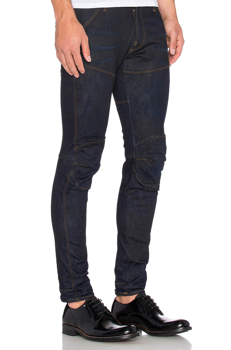 G-Star 5620 3D Super Slim Visor Dark Aged Jeans