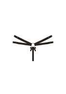 Bordelle Signature Black Harness Thong - House Of Huntington