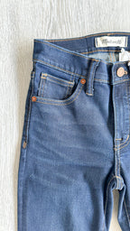Madewell 9" High-Rise Skinny Denim Jeans in Larkspur Wash