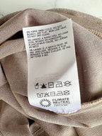 Reformation x Laura Harrier Taupe Maddie Knit One Shoulder Top