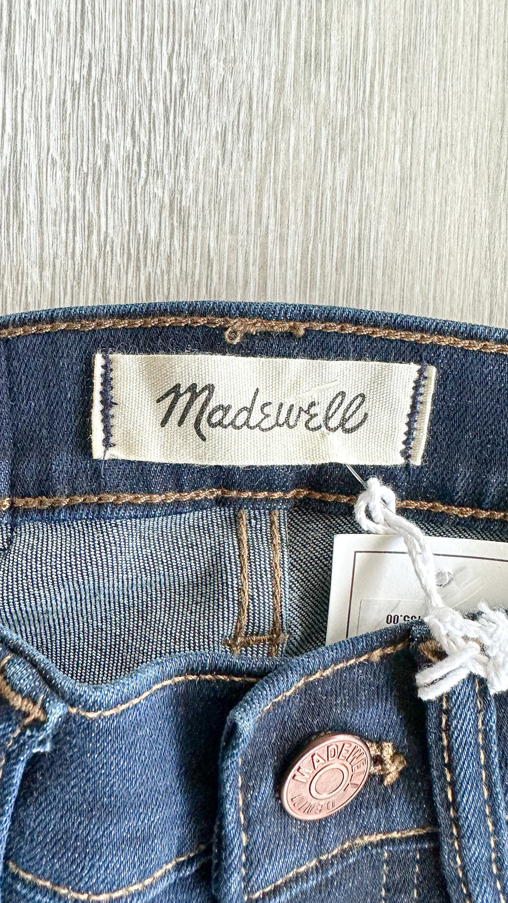 Madewell 9" High-Rise Skinny Denim Jeans in Larkspur Wash