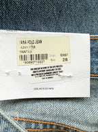 Agolde Vana Denim Foldover Jeans