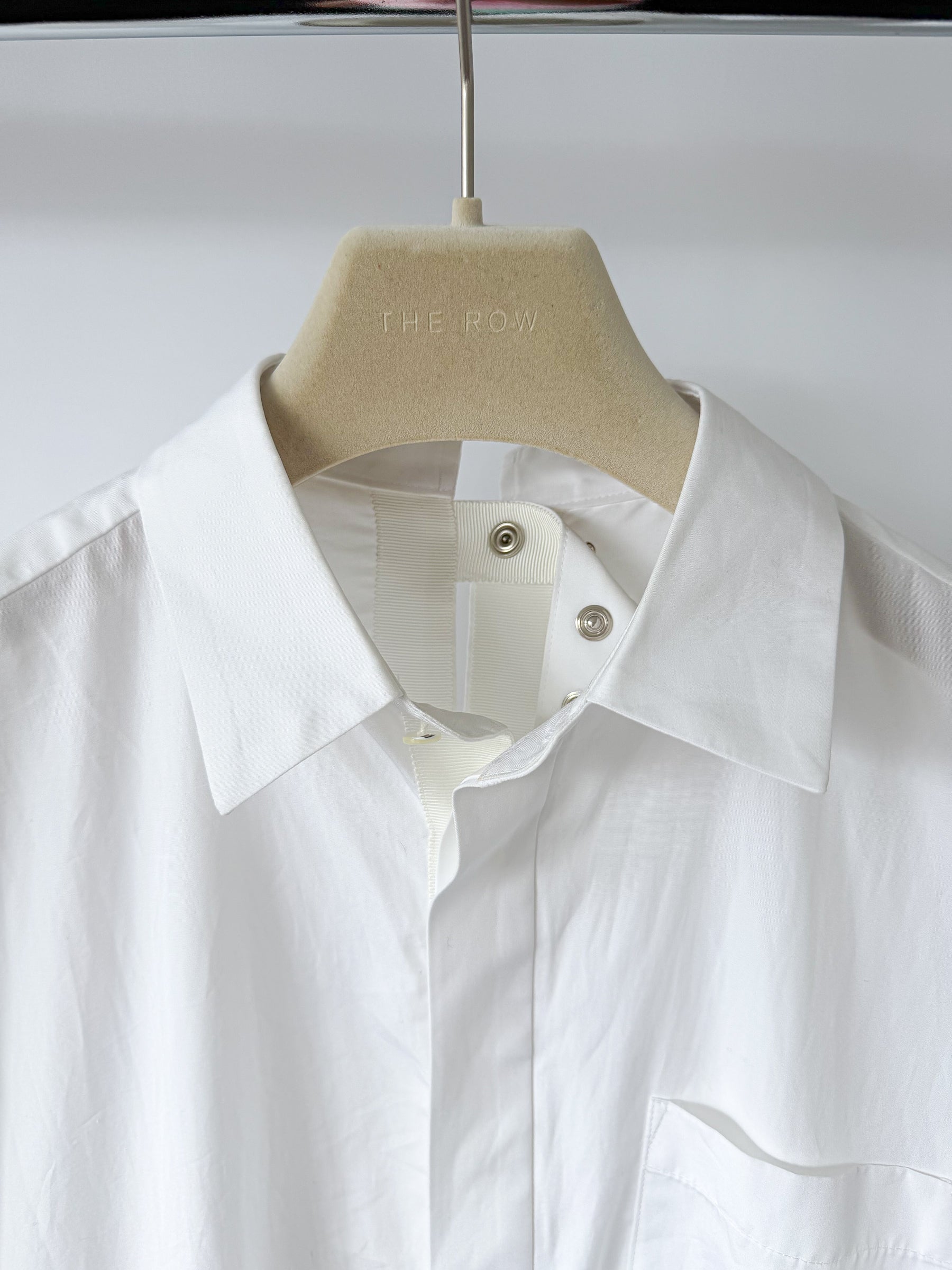 Sacai x Thomas Mason Cotton Shirt Dress