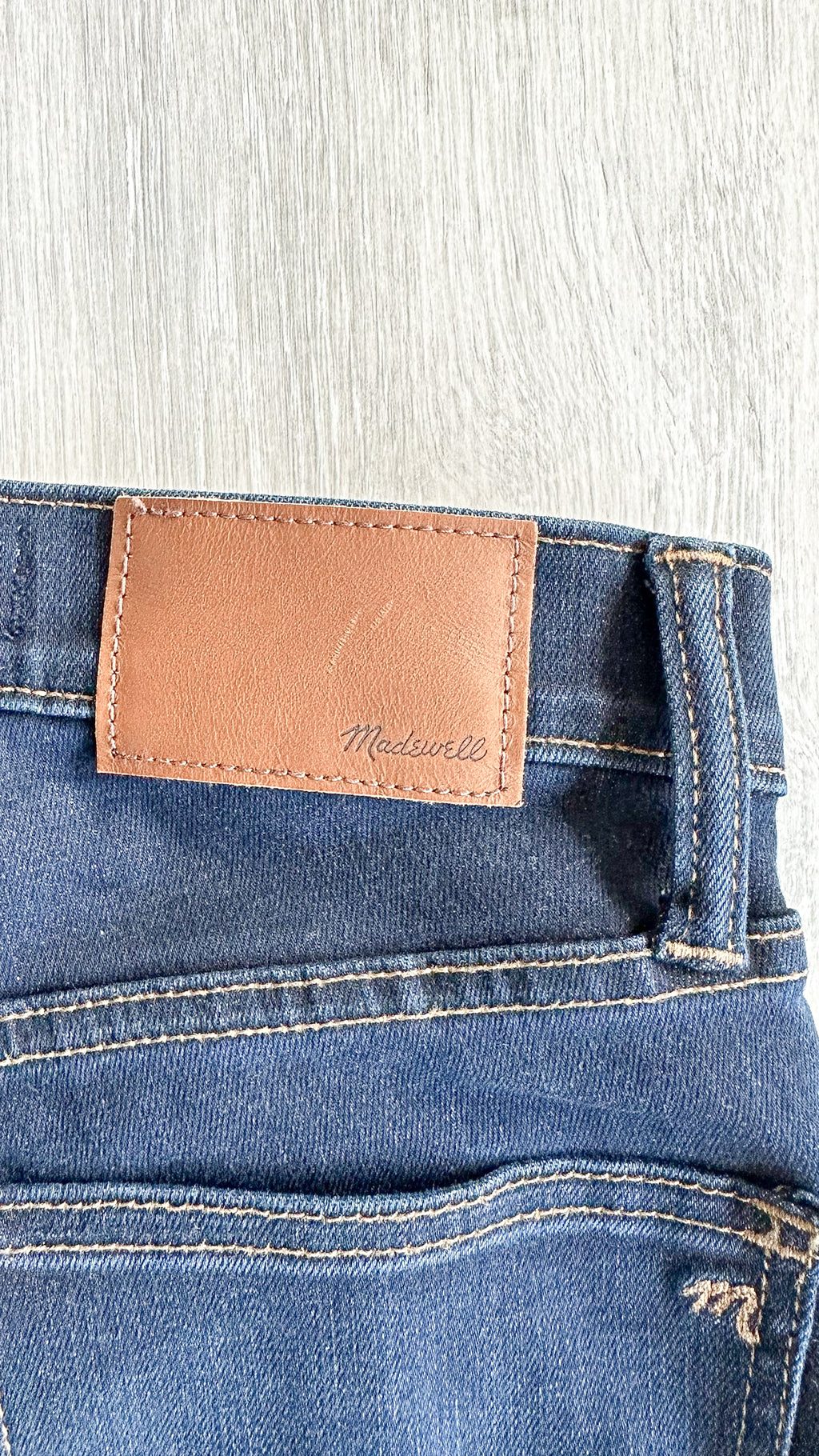 Madewell 9" High-Rise Skinny Denim Jeans in Larkspur Wash