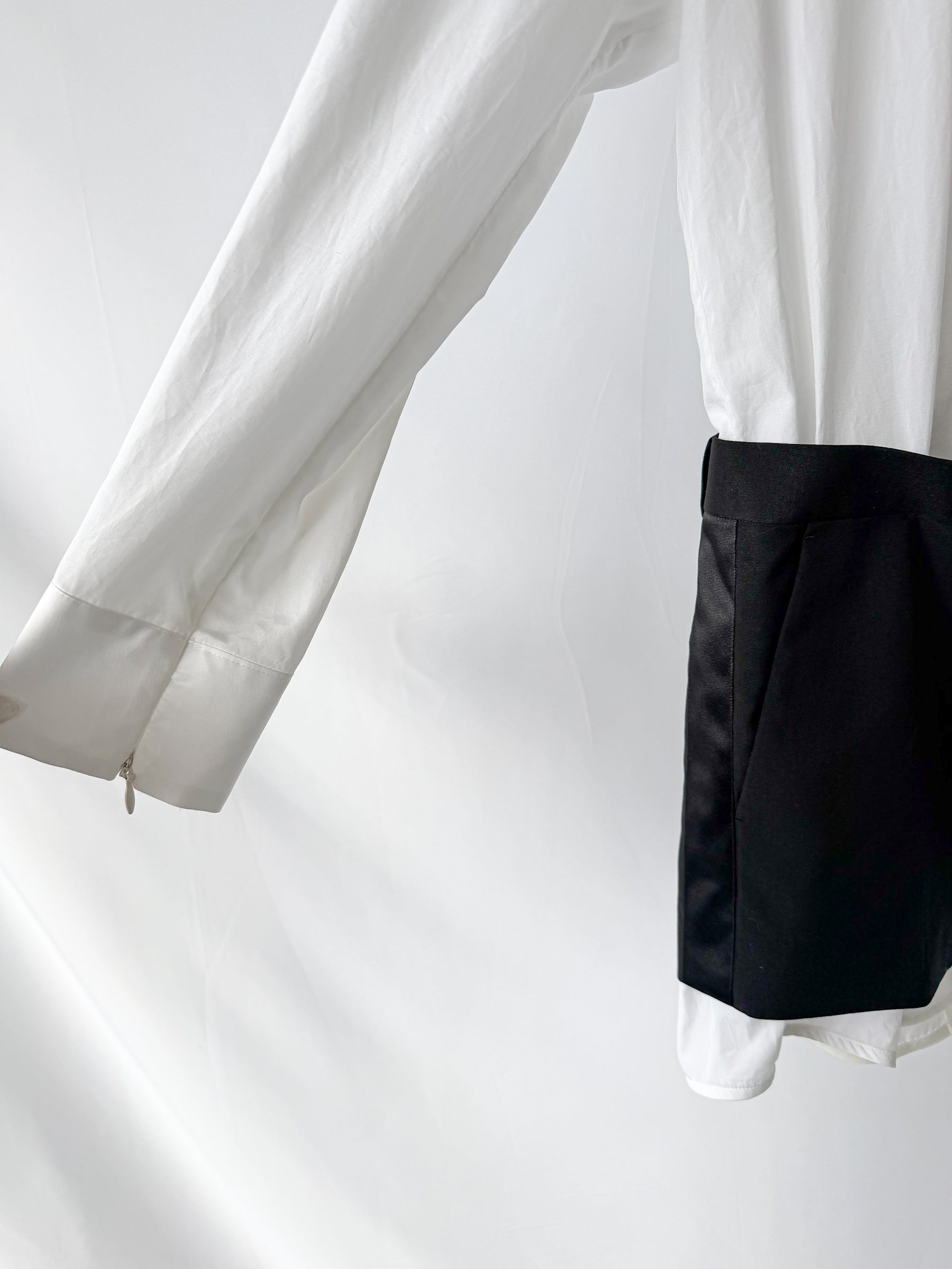 Sacai x Thomas Mason Cotton Shirt Dress