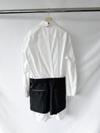Sacai x Thomas Mason Cotton Shirt Dress