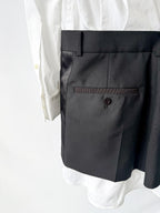 Sacai x Thomas Mason Cotton Shirt Dress