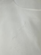 Reformation White Sheer Overlay Slip Mini Dress DEFECT