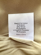 Odd Muse Beige Button Front The Ultimate Muse Trench Mini Dress