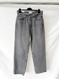 Agolde Echo Taper Leg Foldover Waist Denim Jeans