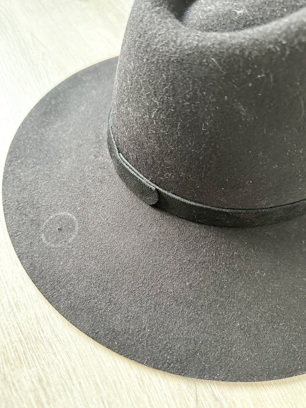Lack Of Color Black The Grove Suede Band Trim Boho Hat - House Of Huntington