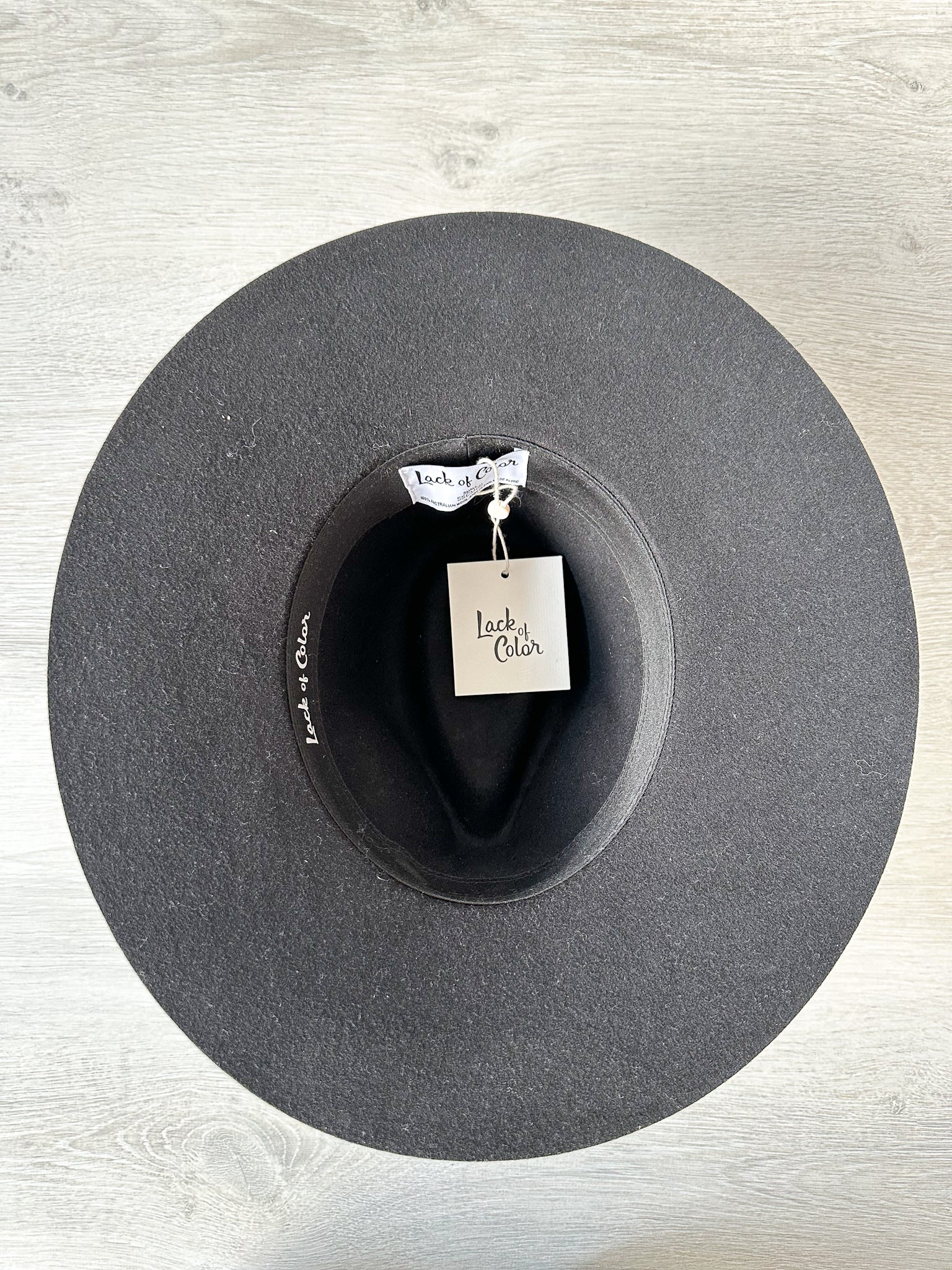 Lack Of Color Black The Grove Suede Band Trim Boho Hat - House Of Huntington