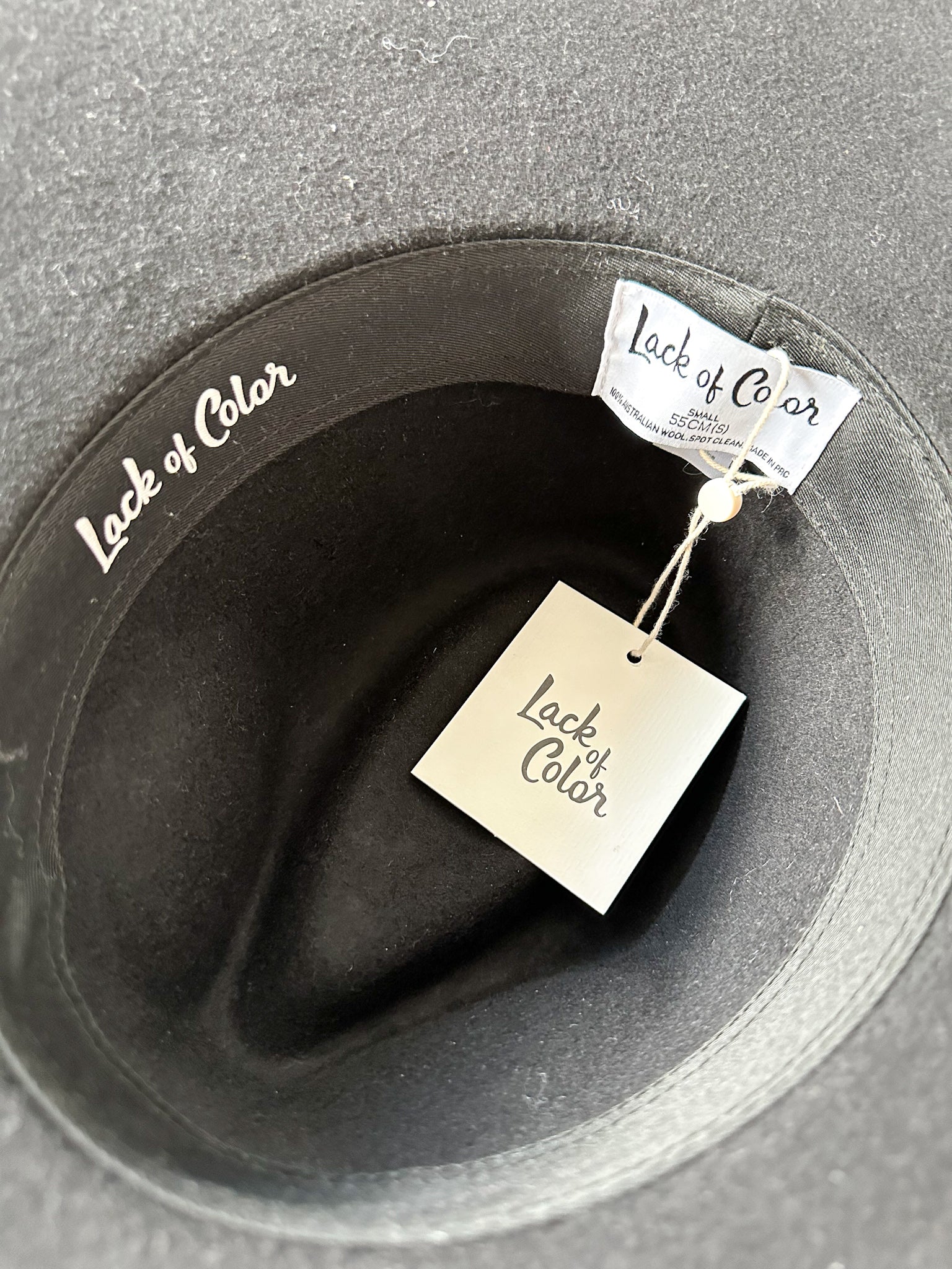 Lack Of Color Black The Grove Suede Band Trim Boho Hat - House Of Huntington