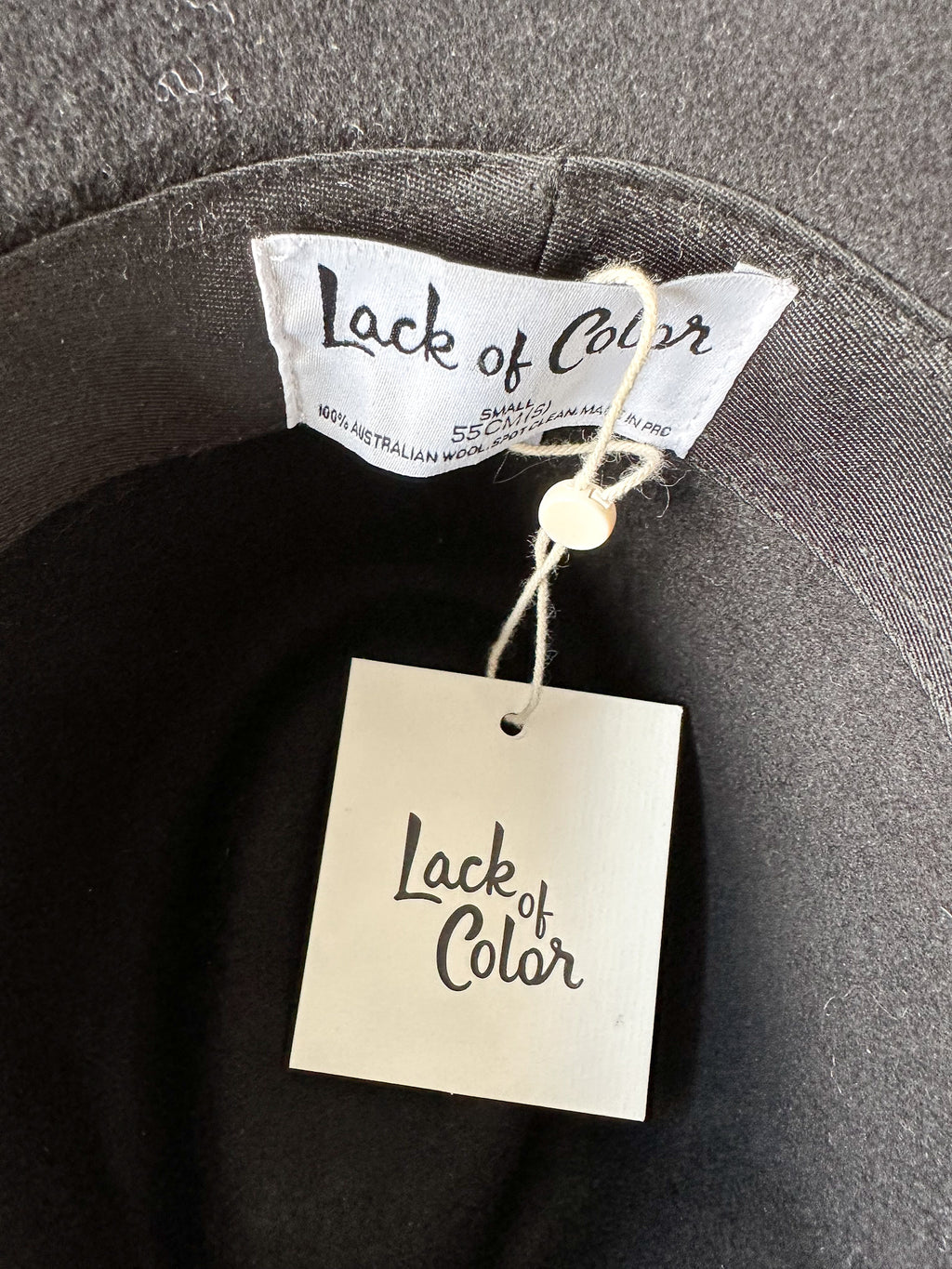 Lack Of Color Black The Grove Suede Band Trim Boho Hat - House Of Huntington