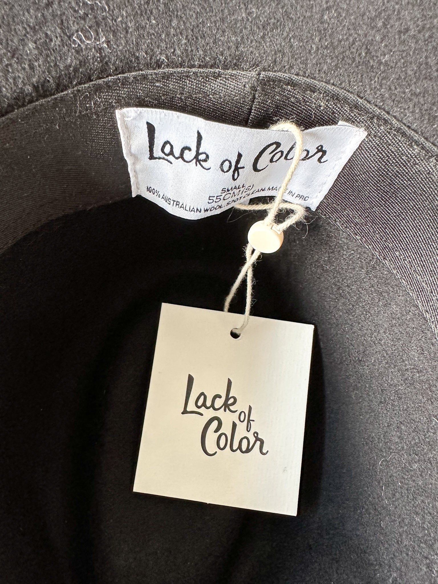 Lack Of Color Black The Grove Suede Band Trim Boho Hat - House Of Huntington