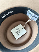 Lack Of Color Brown Wool Suede Band Trim Boho Hat - House Of Huntington