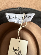 Lack Of Color Brown Wool Suede Band Trim Boho Hat - House Of Huntington