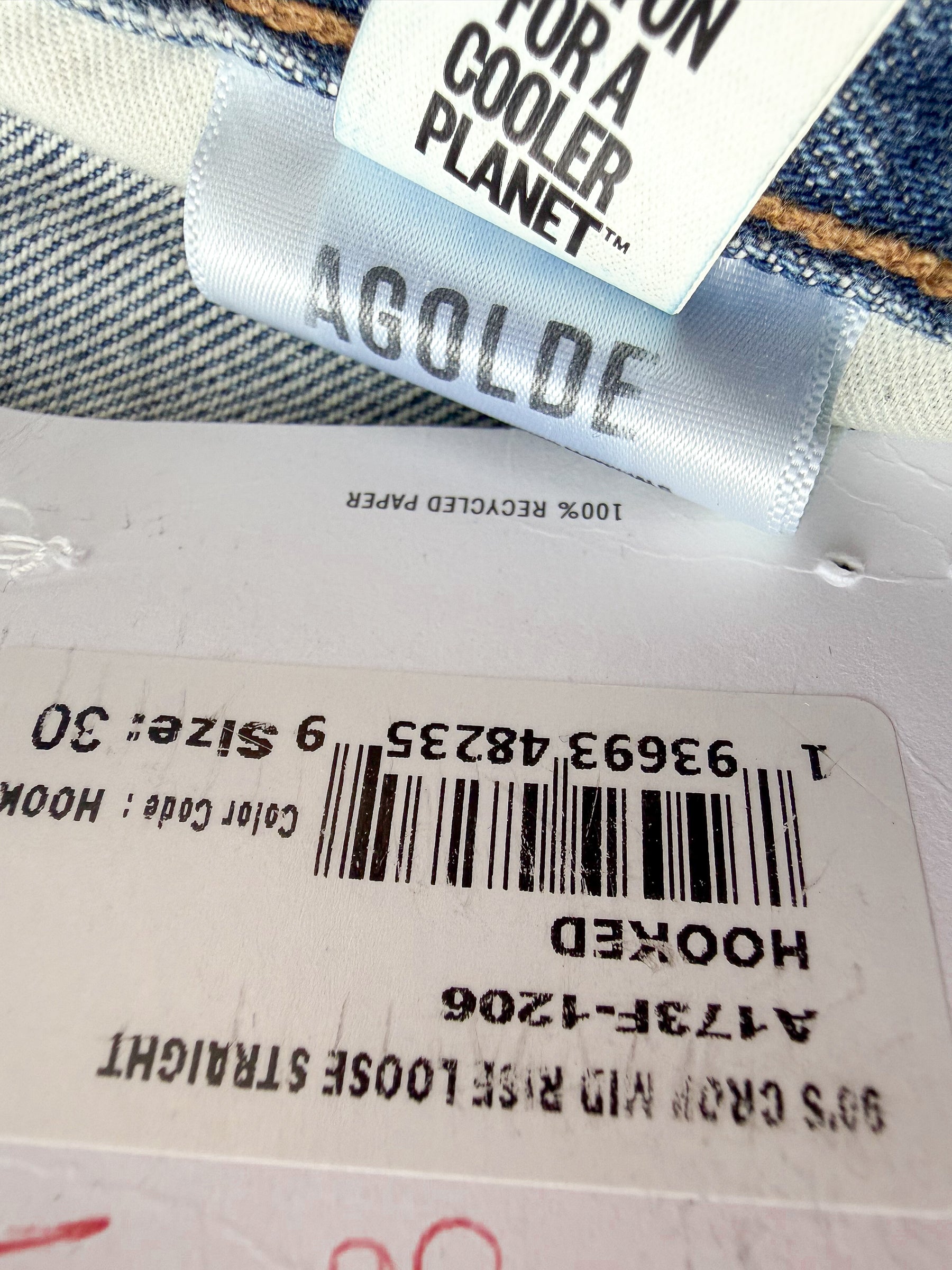 Agolde Denim 90s Mid Rise Loose Fit Jeans