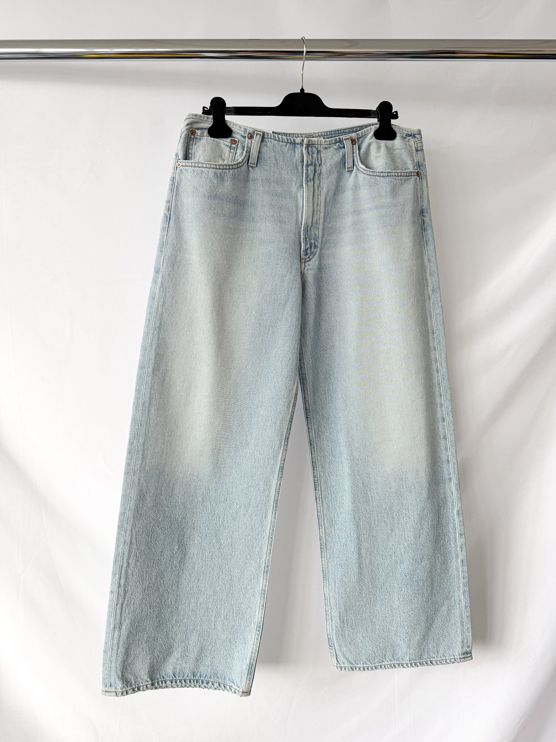 Agolde Denim Lex Low Slung Baggy Jeans