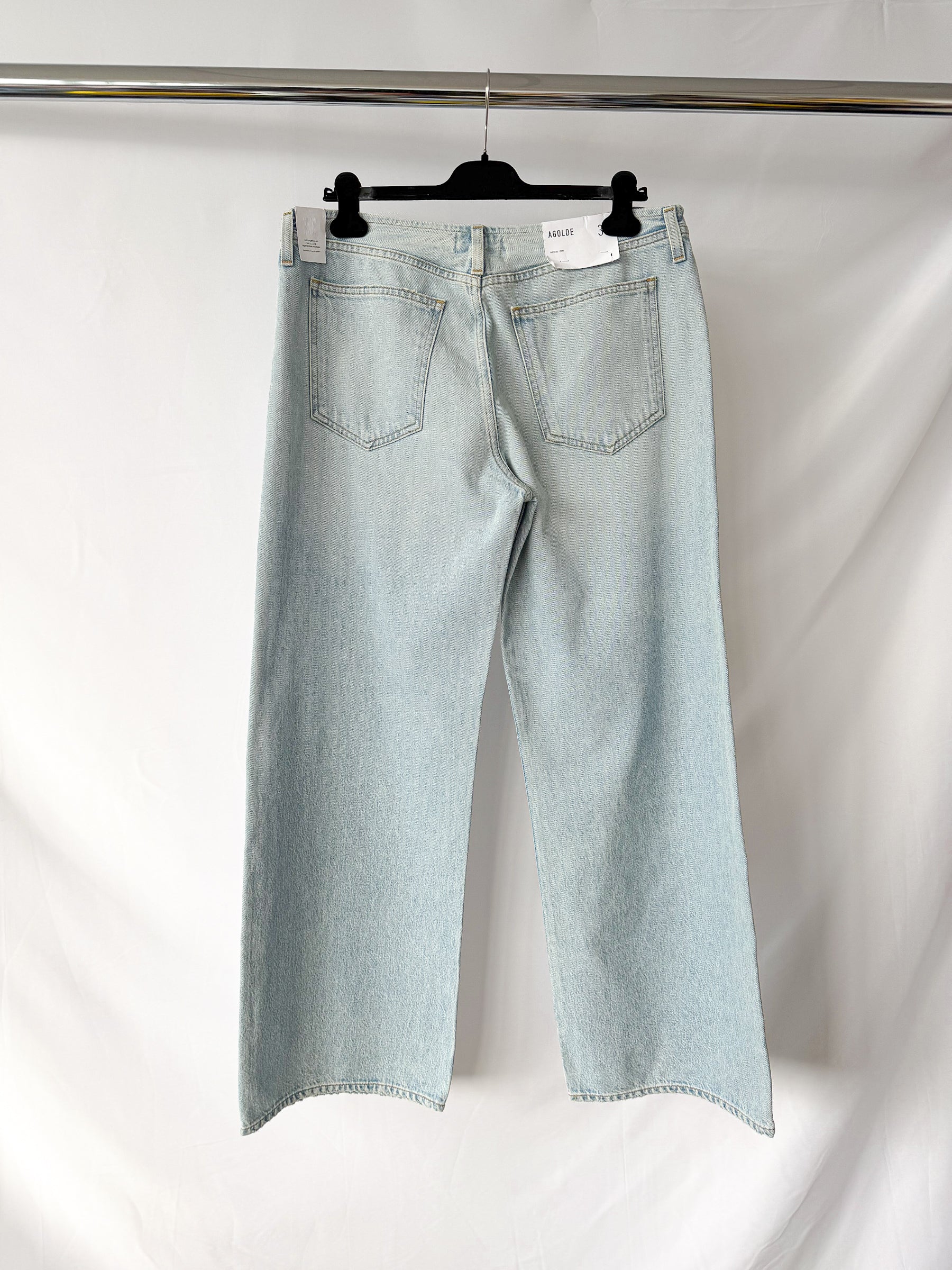 Agolde Denim Lex Low Slung Baggy Jeans