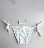 Bas de bikini à nouer sur le côté Pain De Sucre crème onyx