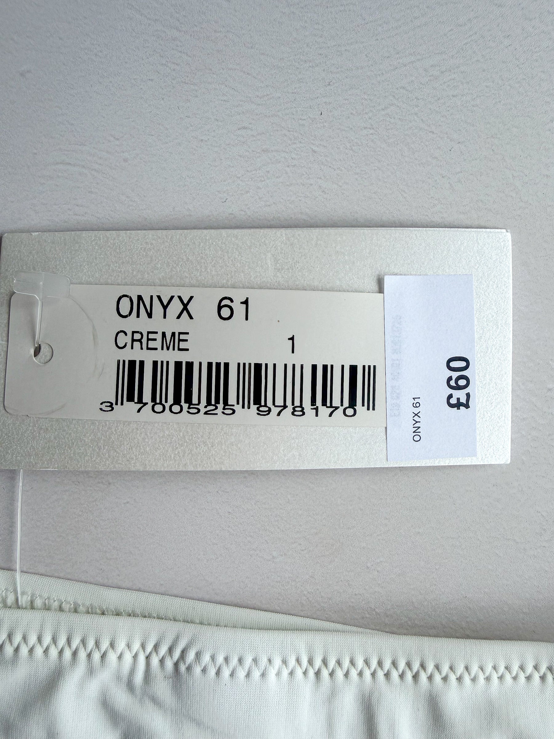 Bas de bikini à nouer sur le côté Pain De Sucre crème onyx