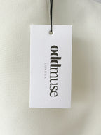 Odd Muse White The Ultimate Muse Split Sleeve Mini Dress