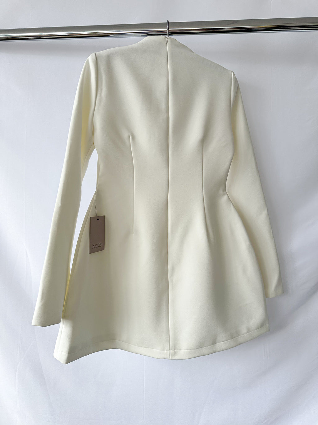 Odd Muse White The Ultimate Muse Split Sleeve Mini Dress