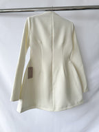 Odd Muse White The Ultimate Muse Split Sleeve Mini Dress