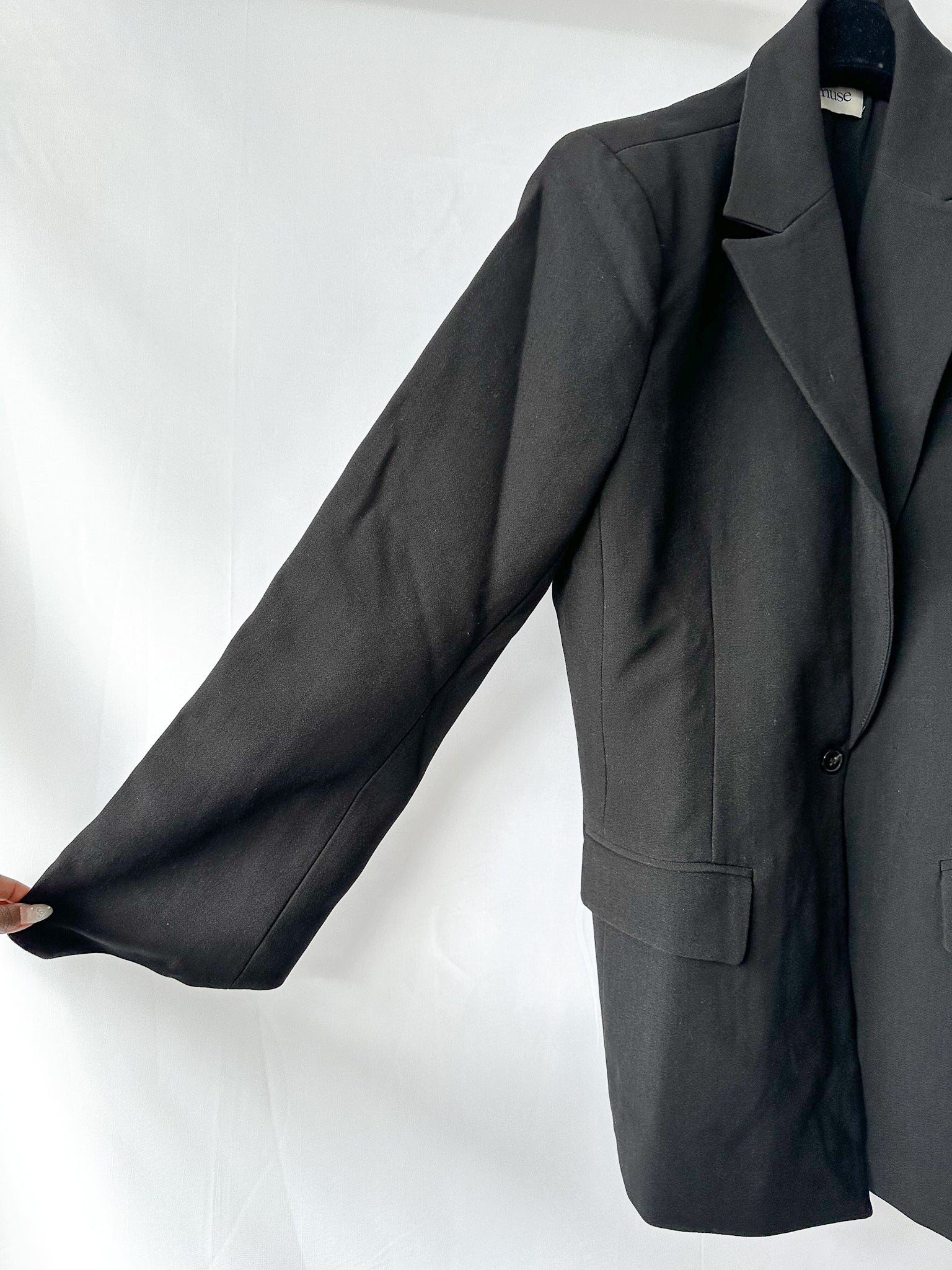 Odd Muse – Schwarze Blazerjacke „The Ultimate Muse“