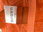 Missoni Home Orange ZigZag Terrycloth Cotton Bath Sheet Towel