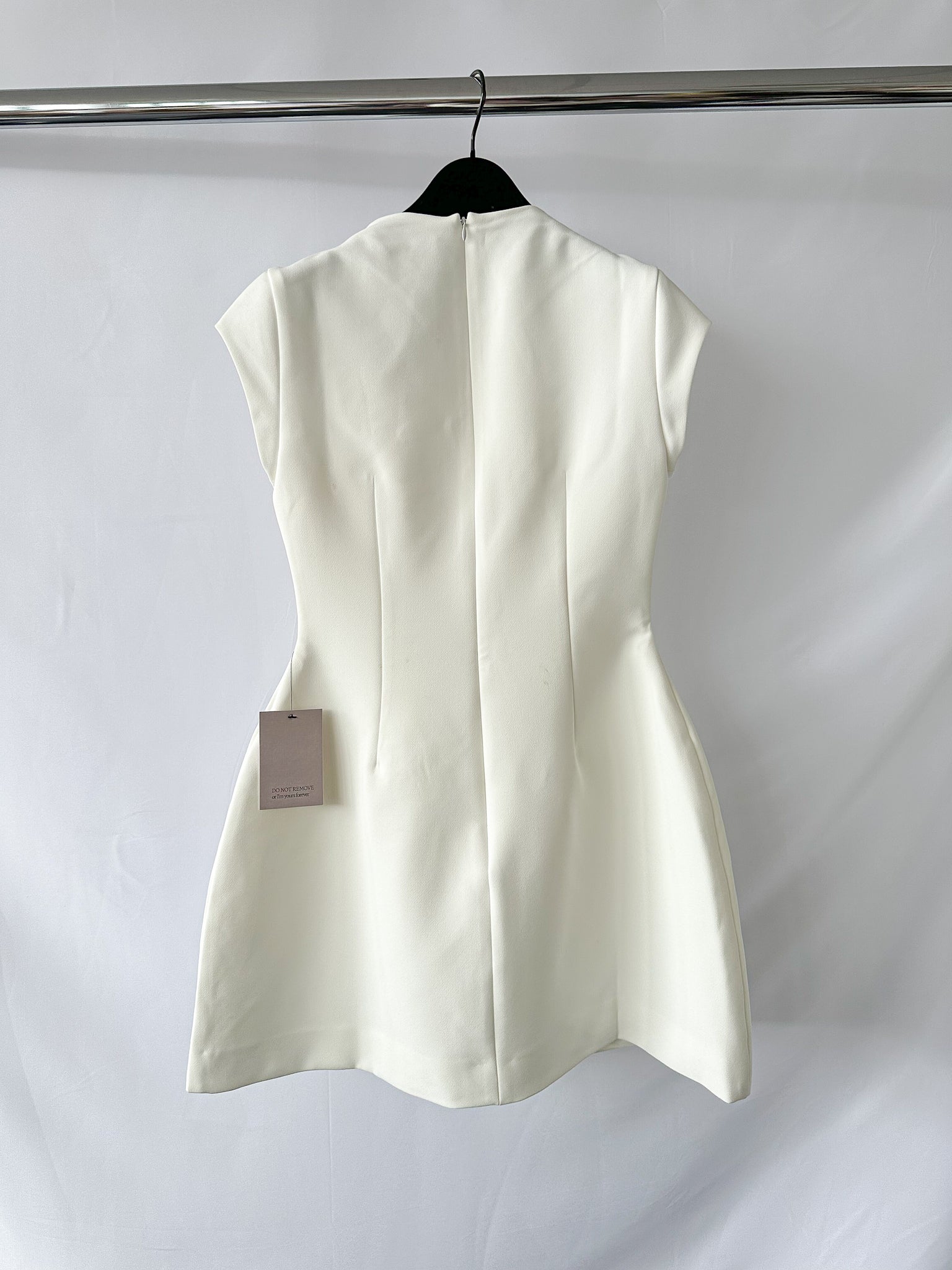 Odd Muse White The Ultimate Muse Cap Sleeve Mini Dress