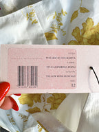 Emilia Wickstead Marita Floral-print Cotton-poplin Yellow White Square Neck Dress - House Of Huntington