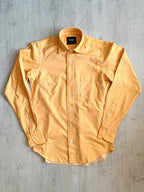 Drake's Oxford Cloth Button Down Shirt In Sunshine Yellow - House Of Huntington