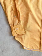 Drake's Oxford Cloth Button Down Shirt In Sunshine Yellow - House Of Huntington
