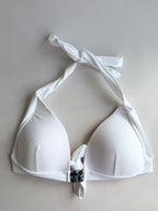Pain De Sucre Poeiti White Bikini Top