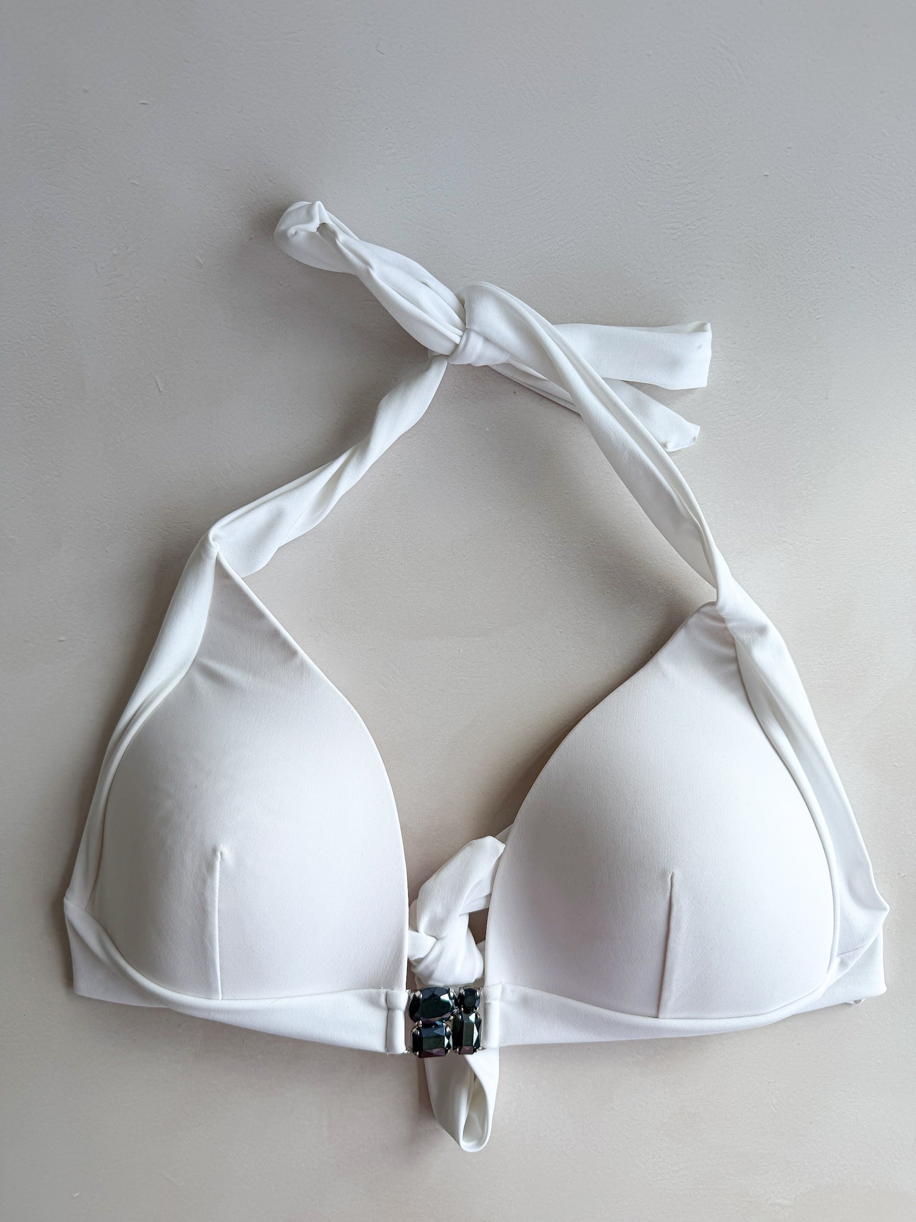 Pain De Sucre Poeiti White Bikini Top