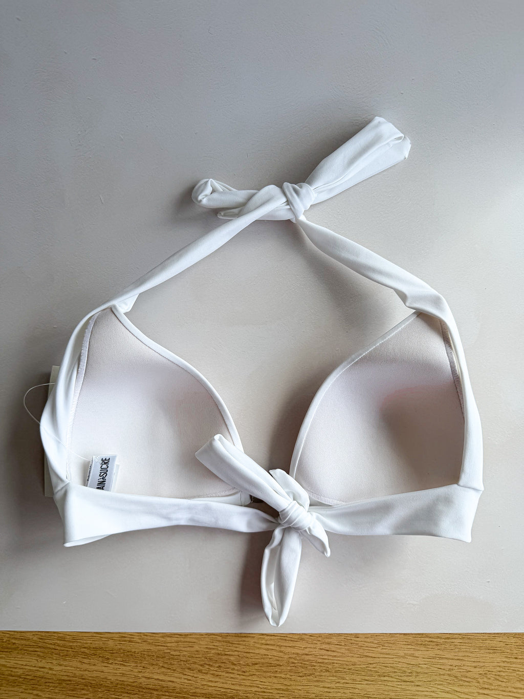 Pain De Sucre Poeiti White Bikini Top