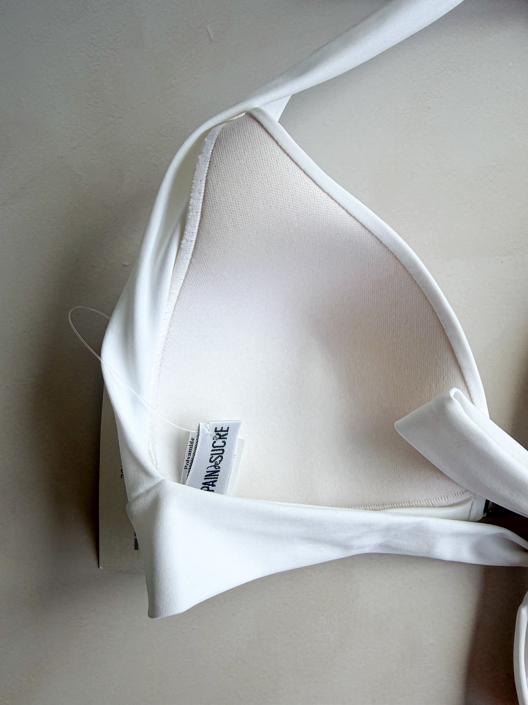 Pain De Sucre Poeiti White Bikini Top