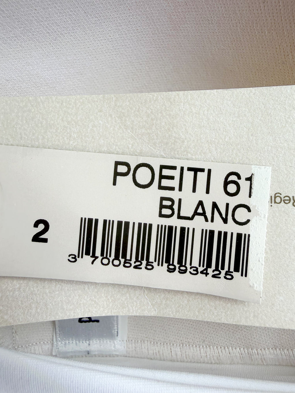 Pain De Sucre Poeiti White Bikini Top