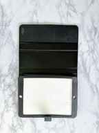 Smythson of Bond Street Black Leather Ipad Wallet Case