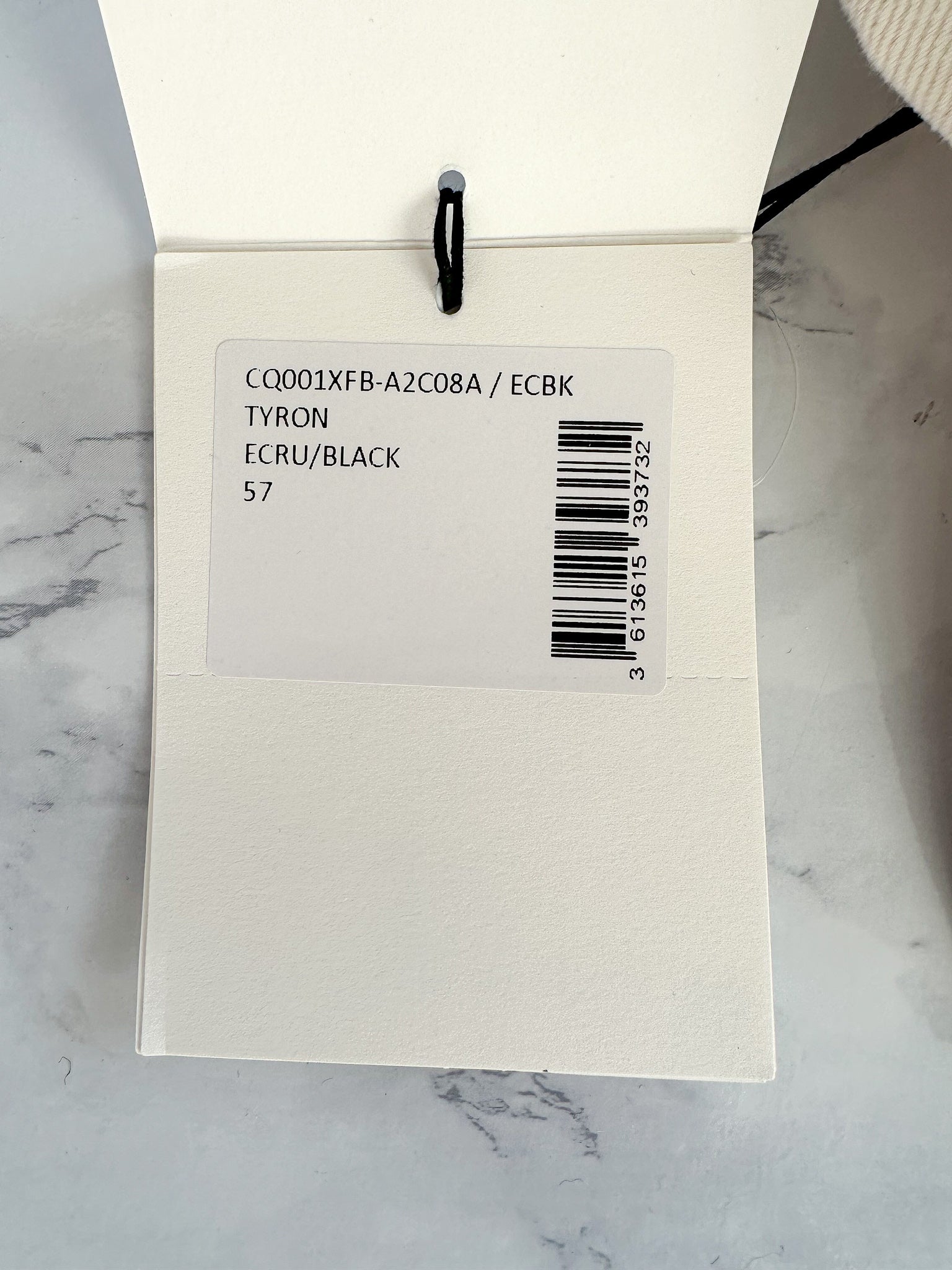 Isabel Marant Spellout Logo Front Tyron Ecru Baseball Cap