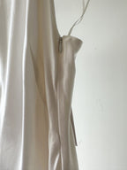 GALVAN Ibiza Pearl White One Shoulder Bridal Wedding Dress - House Of Huntington