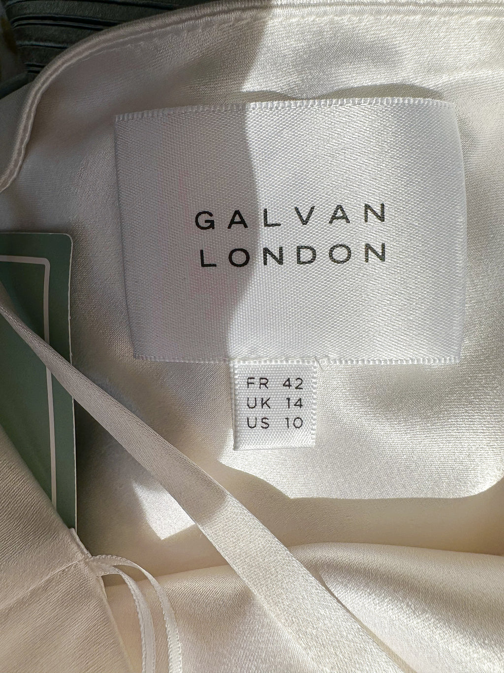 GALVAN Ibiza Pearl White One Shoulder Bridal Wedding Dress - House Of Huntington