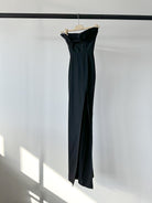 Nensi Dojaka Black Cut Out Maxi Dress - House Of Huntington