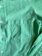 Drake's Oxford Cloth Button Down Shirt In Green - House Of Huntington